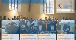 Desktop Screenshot of kirchenkreis-halle.de